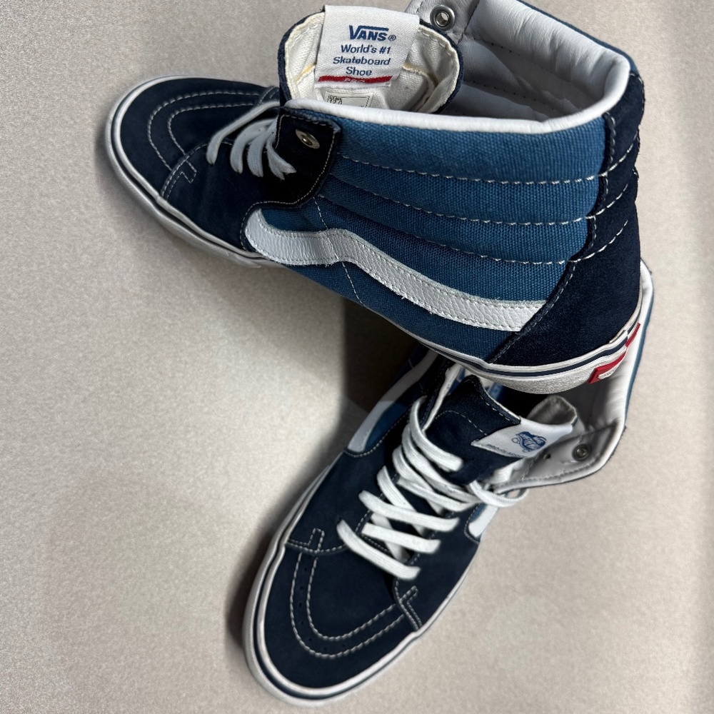 Blue Vans Sk8-hi Pro Classics men’s 12
